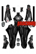 Arachnid Studios White Widow Dye Sublimation On Spandex