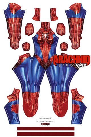 Arachnid Studios MJ Jamie Dye Sublimation On Spandex