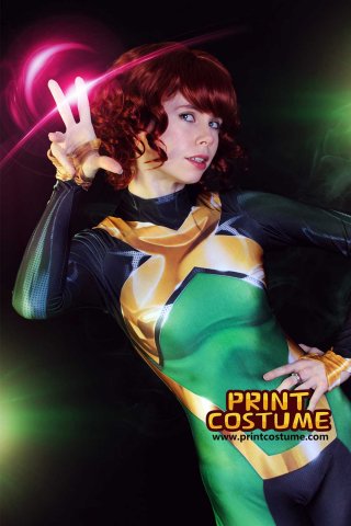 Arachnid Studios Jean Grey Dye Sublimation On Spandex