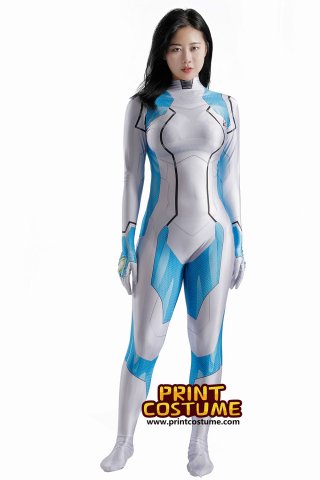 Arachnid Studios Samus Zero Dread Dye Sublimation On Spandex