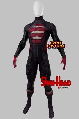 Thunderbolts Gun Head Design Dye Sublimation