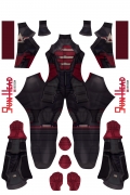 Thunderbolts Gun Head Design Dye Sublimation