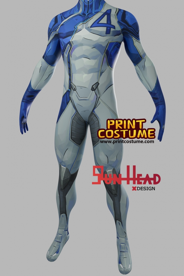 Gun Head Design Human Torch Dye Sublimation