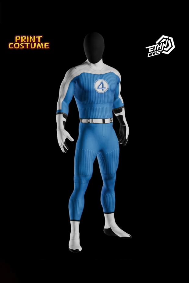Ethn cos Human Torch Dye Sublimation On Spandex