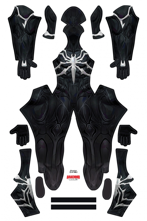 Arachnid Studios Rivals Symbiote Dye Sublimation