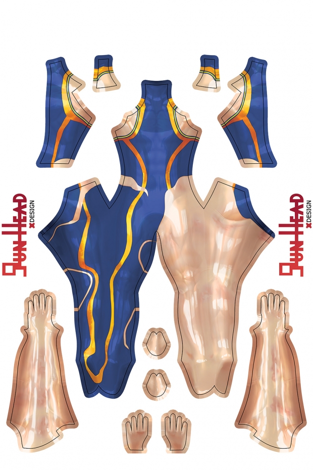 Calyrexs Swimsuit Dye Sublimation Calyrexs Swimsuit Dye Sublimation