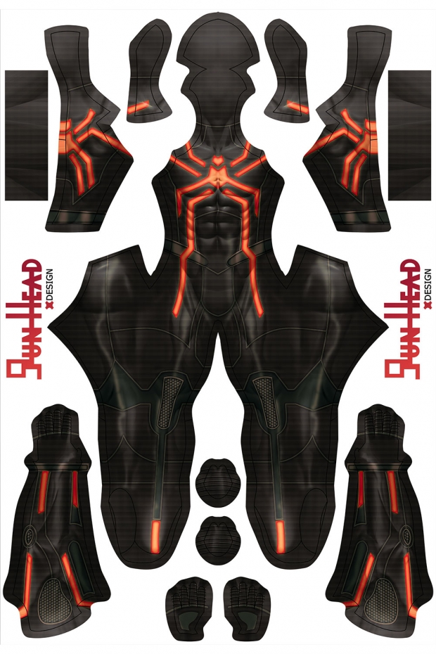 Gun Head Design Big Time Stealth Sublimation On Spandex