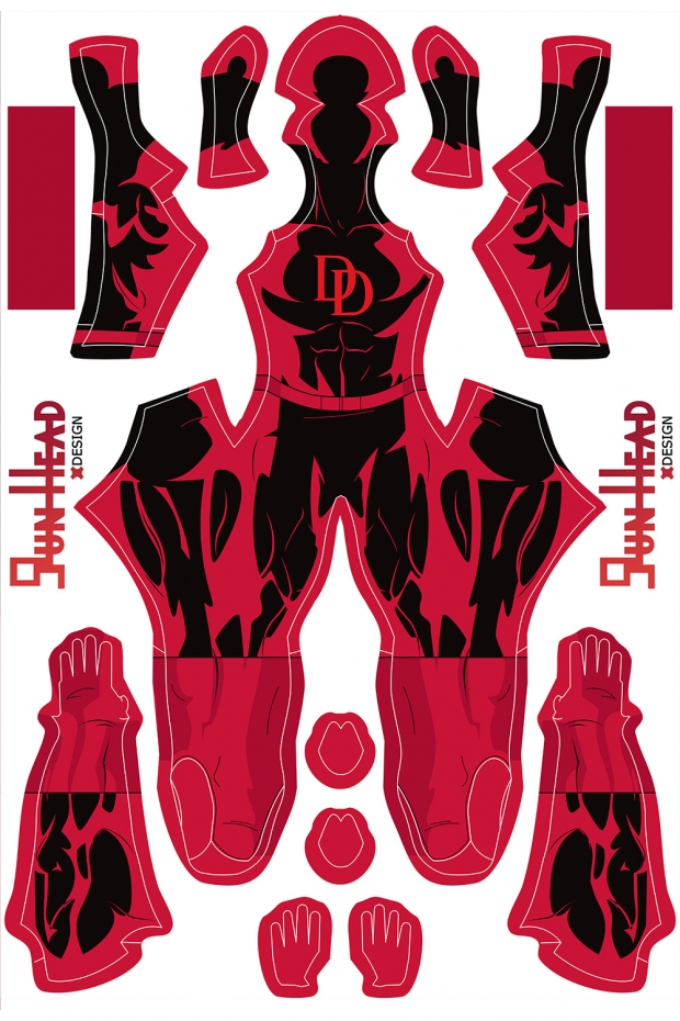 Gun Head Design Daredevil 97 Dye Sublimation