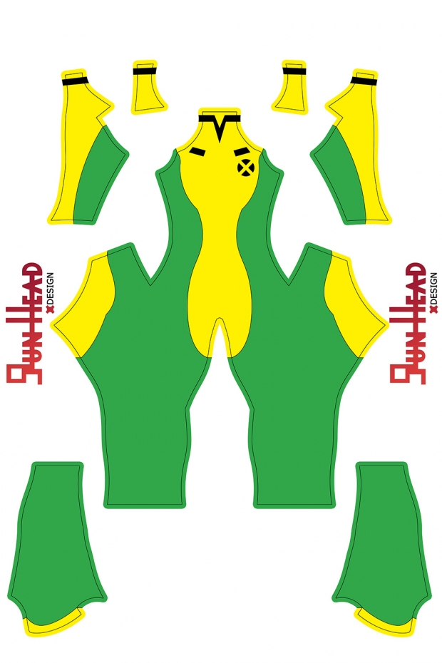 Rogue 97 Gun Head Design Dye Sublimation