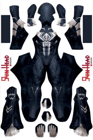 Gun Head Design 2099 SYMBIOTE Dye Sublimation