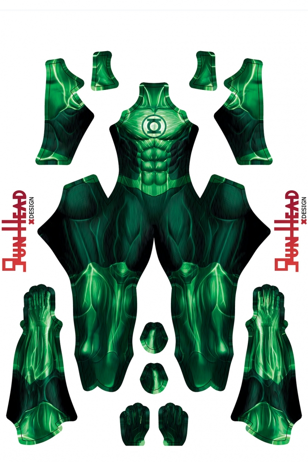 Gun Head Design Lantern Dye Sublimation