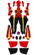 Galactic Custom Upgraded Miles Morale Dye Sublimation