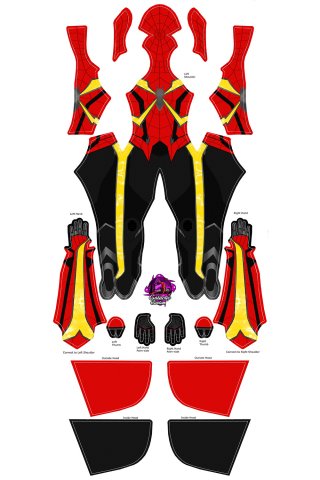 Galactic Custom Upgraded Miles Morale Dye Sublimation