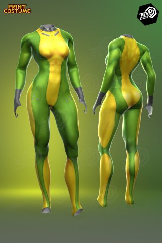 Ethn cos ROGUE RIVALS Dye Sublimation On Spandex