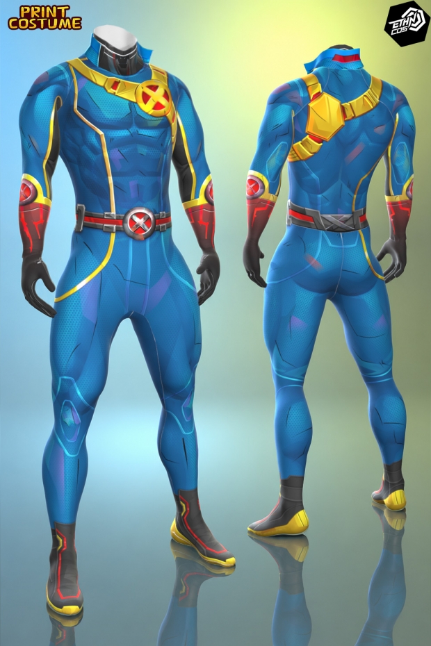 Ethn cos Cyclops Dye Sublimation On Spandex