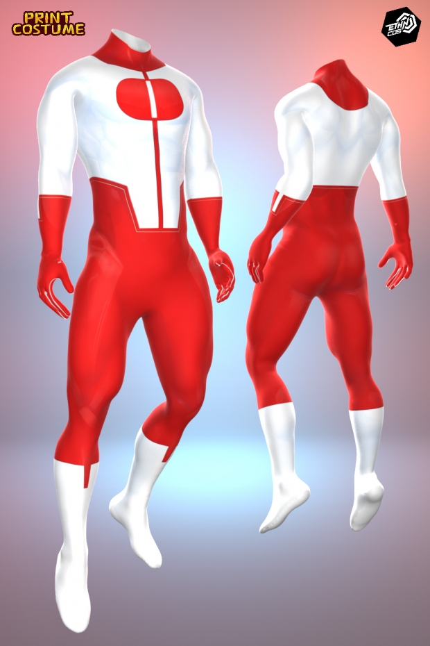 Ethn cos OMNIMAN Dye Sublimation On Spandex