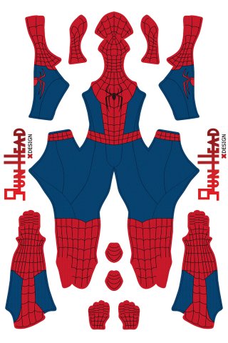 Gun Head Design BND No Shading Dye Sublimation On Spandex