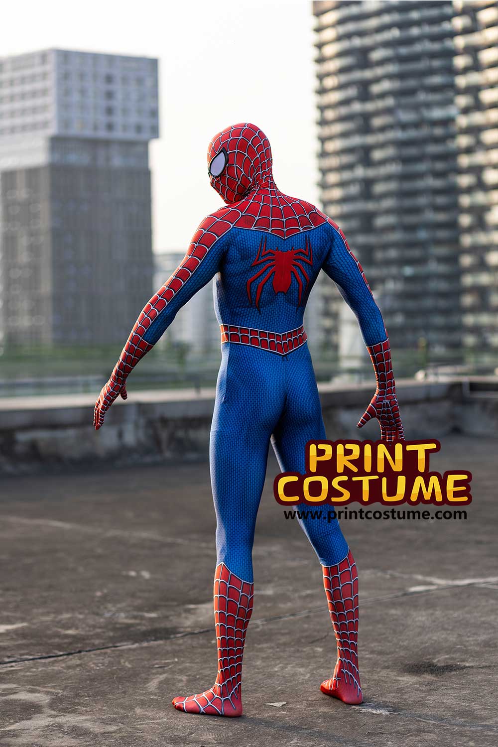 Spider girl action figure with a costume similar to sam raimi's